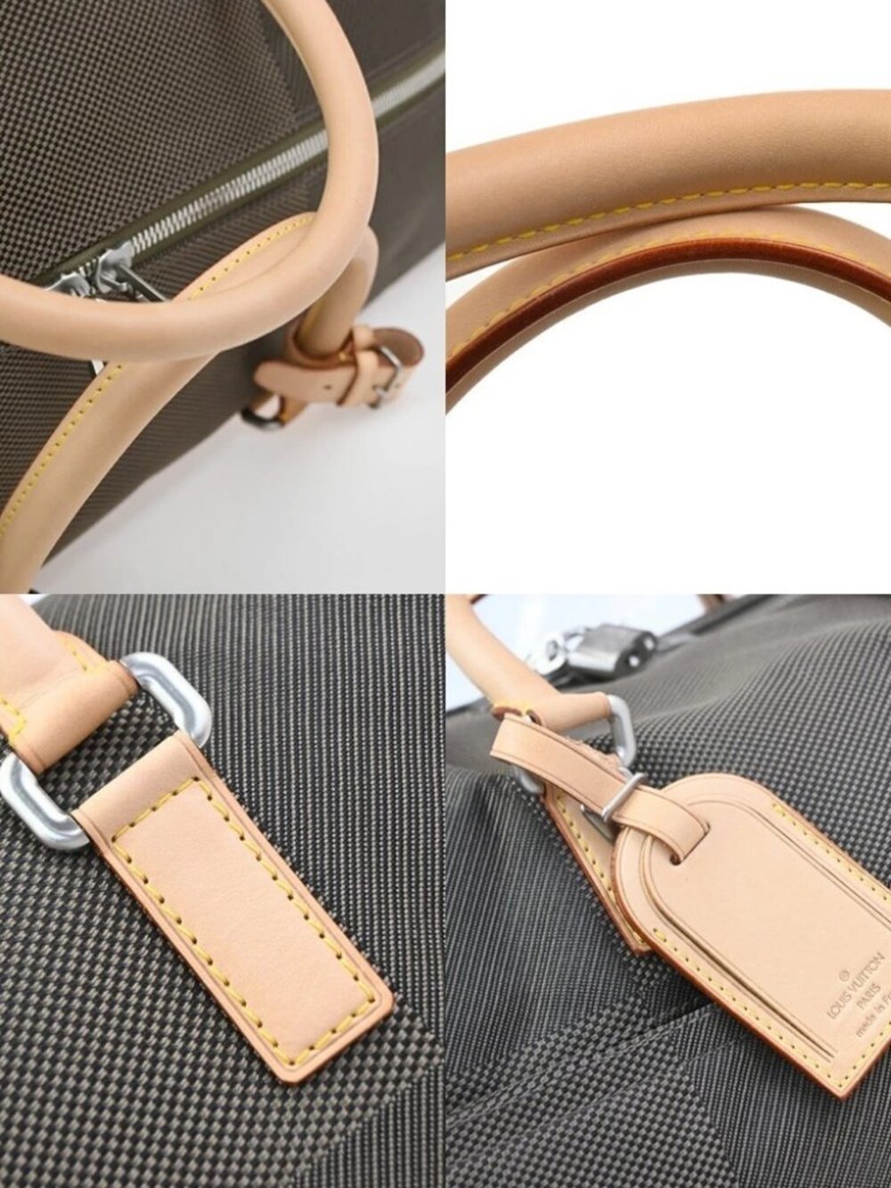 LOUIS VUITTON Albatros Hand Bag Damier Geant Canvas Leather - Picture 8 of 16